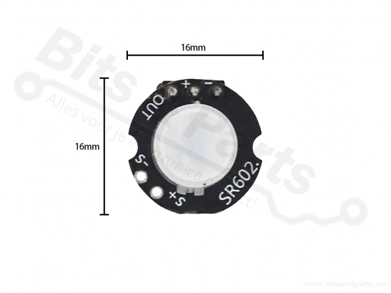 Bewegingssensor/bewegingsmelder Infrarood PIR - SR602 